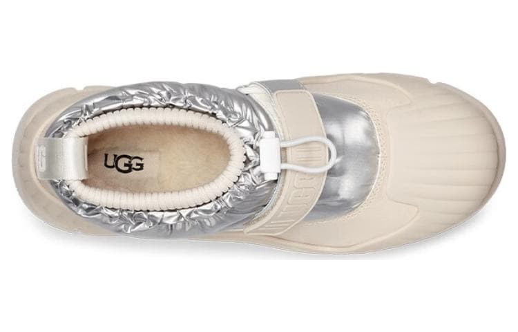 Ботинки зимние UGG Classic Metallic Short Silver - изображение 3