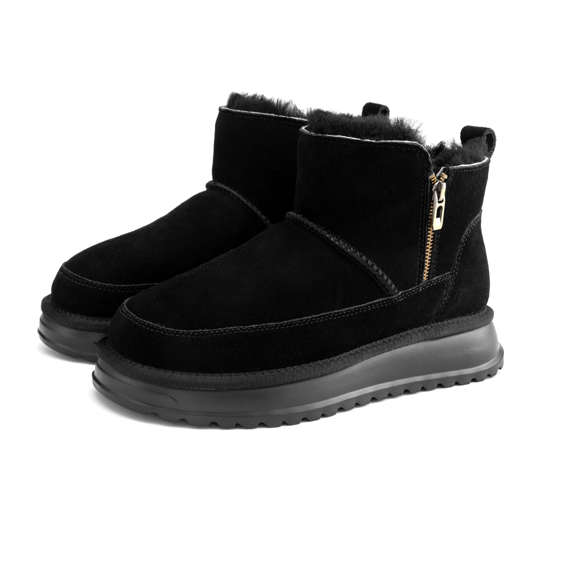 Ботинки зимние Aokang Snow Boots Black - изображение 3