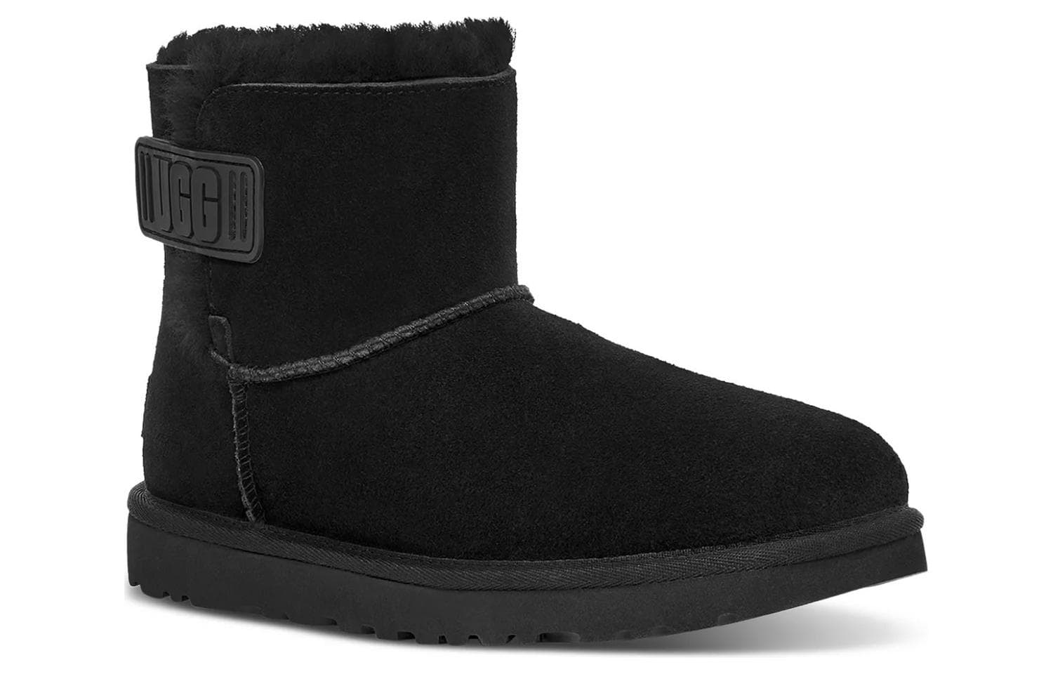 Ботинки зимние UGG Bailey Round Toe Short Boot Black - изображение 2