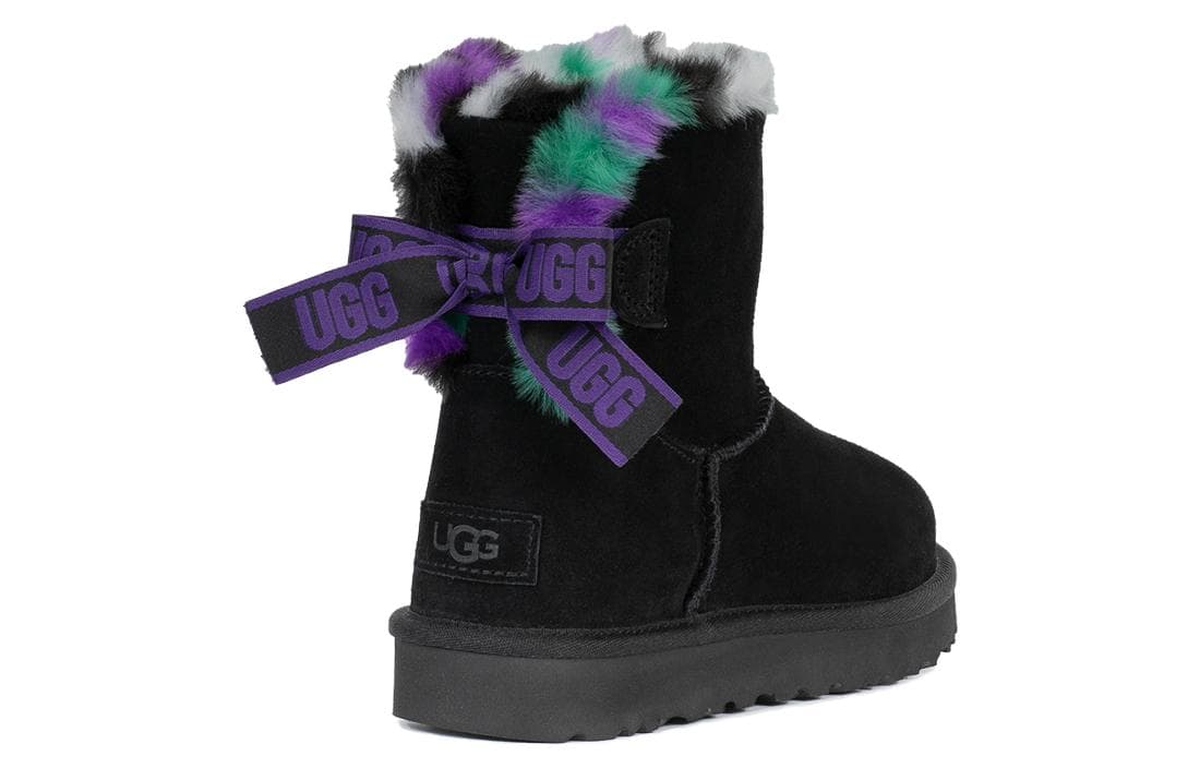 Ботинки зимние UGG Сноубутсы Черные Женские - изображение 3