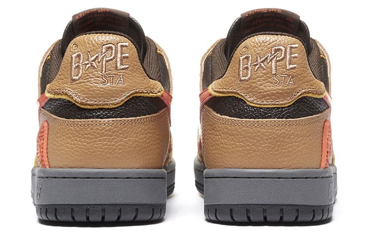 Кроссовки A BATHING APE SK8 Sta Brown - изображение 3