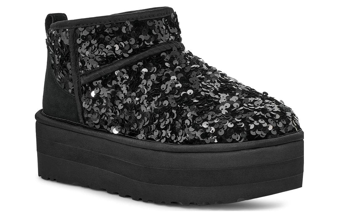 Ботинки зимние UGG Classic Short Black - изображение 3