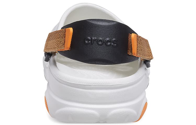 Сабо Crocs Classic Clog White Orange - изображение 5