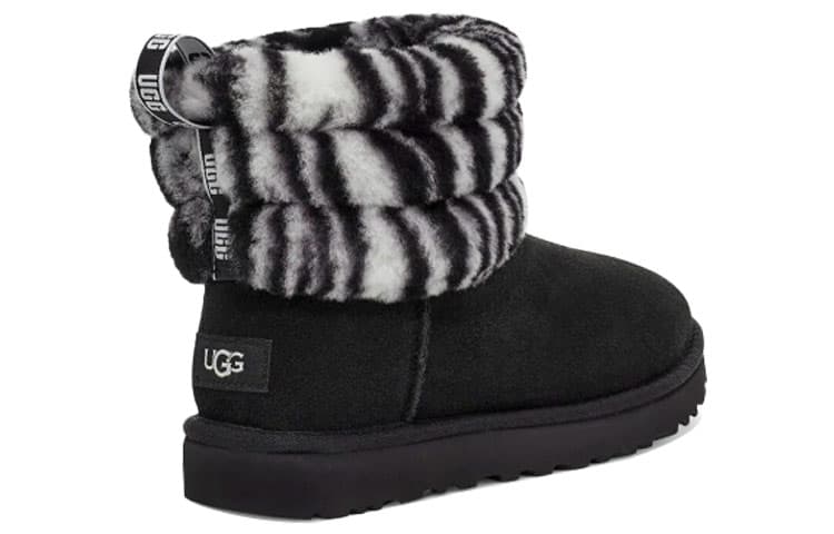 Ботинки зимние UGG Fluff Mini Quilted Leopard - изображение 4