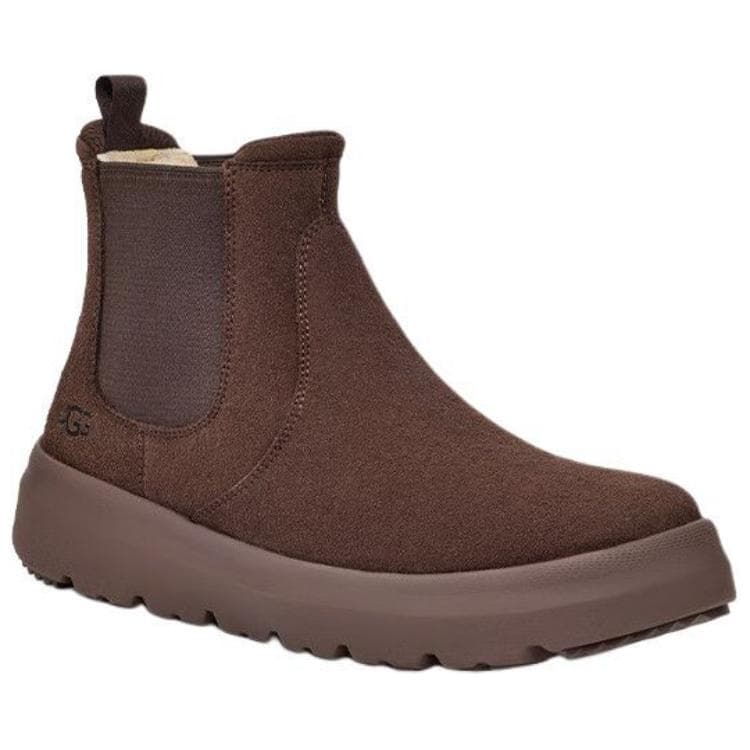 Ботинки челси UGG Коровья кожа Удобные Челси Мужские Какао Пудровый Коричневый - изображение 3