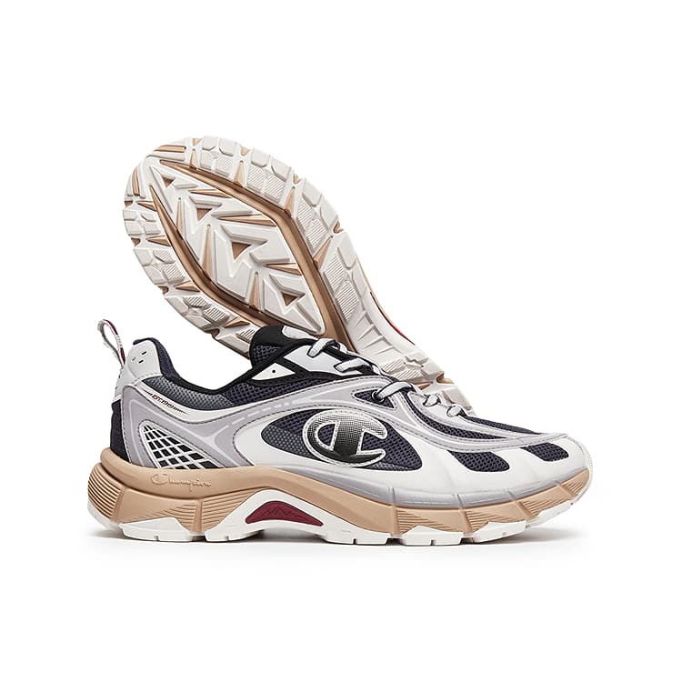 Кроссовки для бега Champion Support Low-Top Беговые кроссовки Мужской Junke Синий Волчий Серый - изображение 2