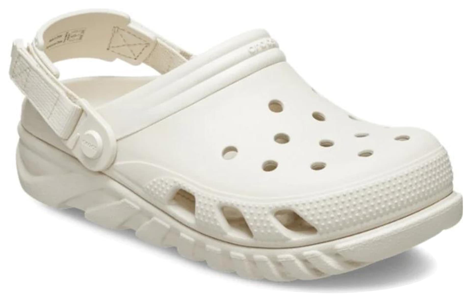 Сабо Crocs Duet Max Clog ЭВА Сабо резиновые Унисекс Бетонно-серый - изображение 3