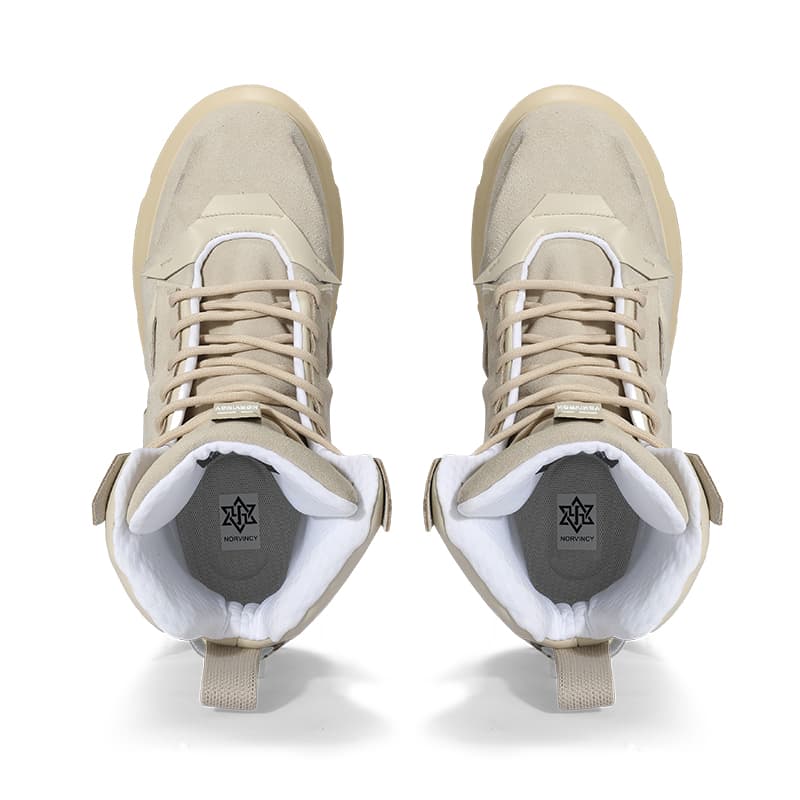Ботинки NORVINCY Синтетическая кожа Короткие армейские ботинки Унисекс - изображение 4