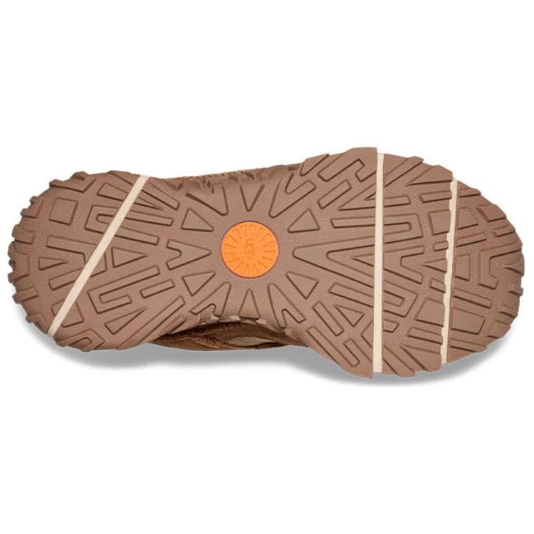 Кроссовки UGG RetroFi Спилок Коровья Кожа Противоскользящие Низкие Повседневные Мужские Коричневые Туфли - изображение 7