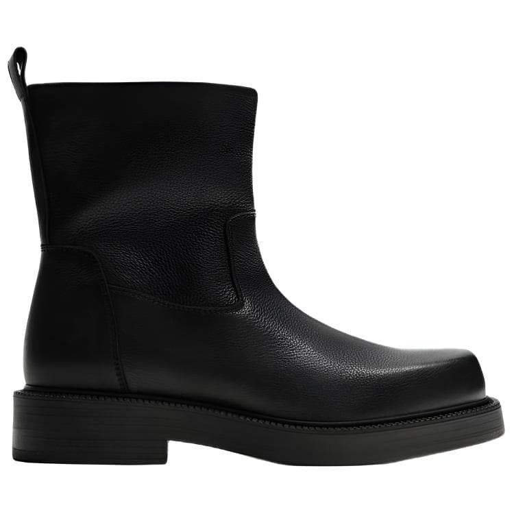 Сапоги ZARA Ботильоны Мужские Черные - изображение 2