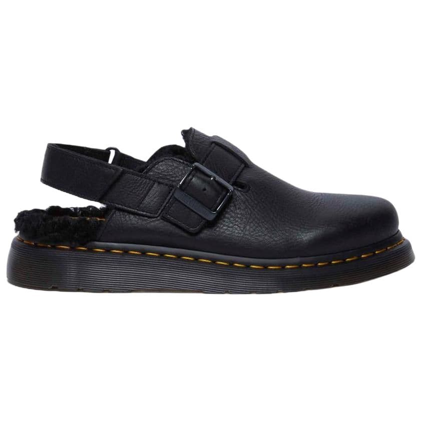 Кроссовки Dr.Martens Кожа Низкие Повседневные Туфли Унисекс Черные - изображение 2