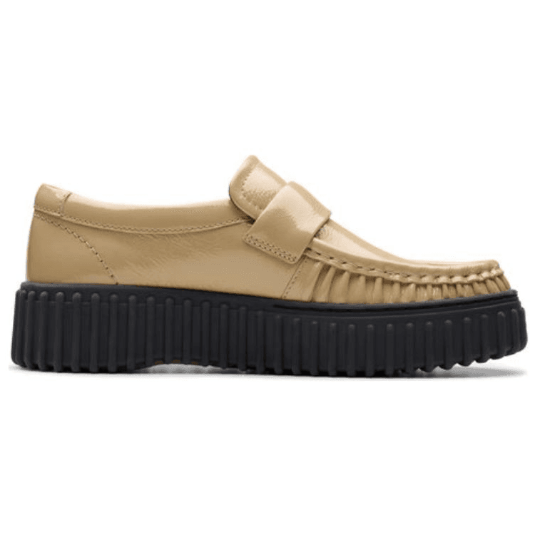 Лоферы Clarks Коровья кожа Удобные Лоферы Женские Светло-коричневые - изображение 2