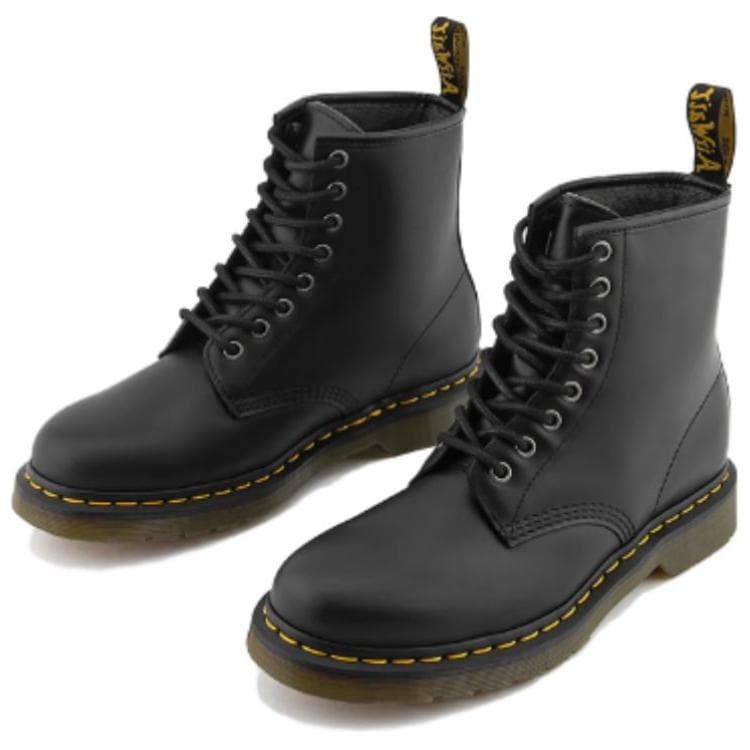 Ботинки Dr.Martens Коровья кожа армейские ботинки средней длины унисекс черный - изображение 3