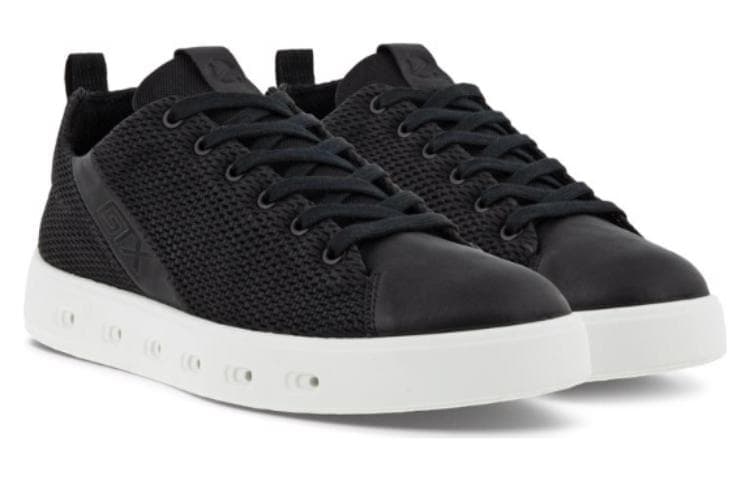 Кроссовки Ecco Low Top Black - изображение 3