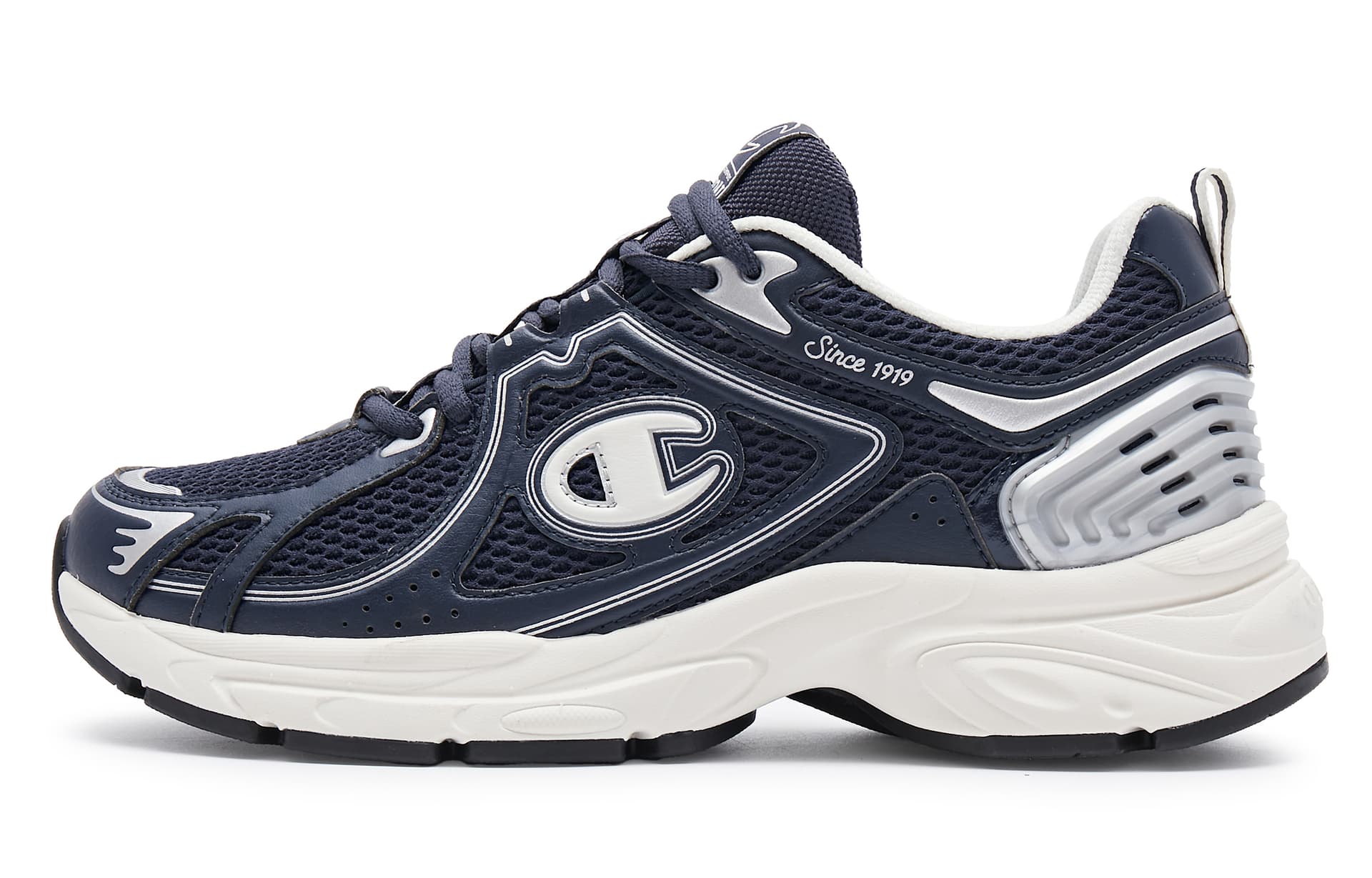 Кроссовки для бега Champion Retro Sports Low Blue - изображение 1