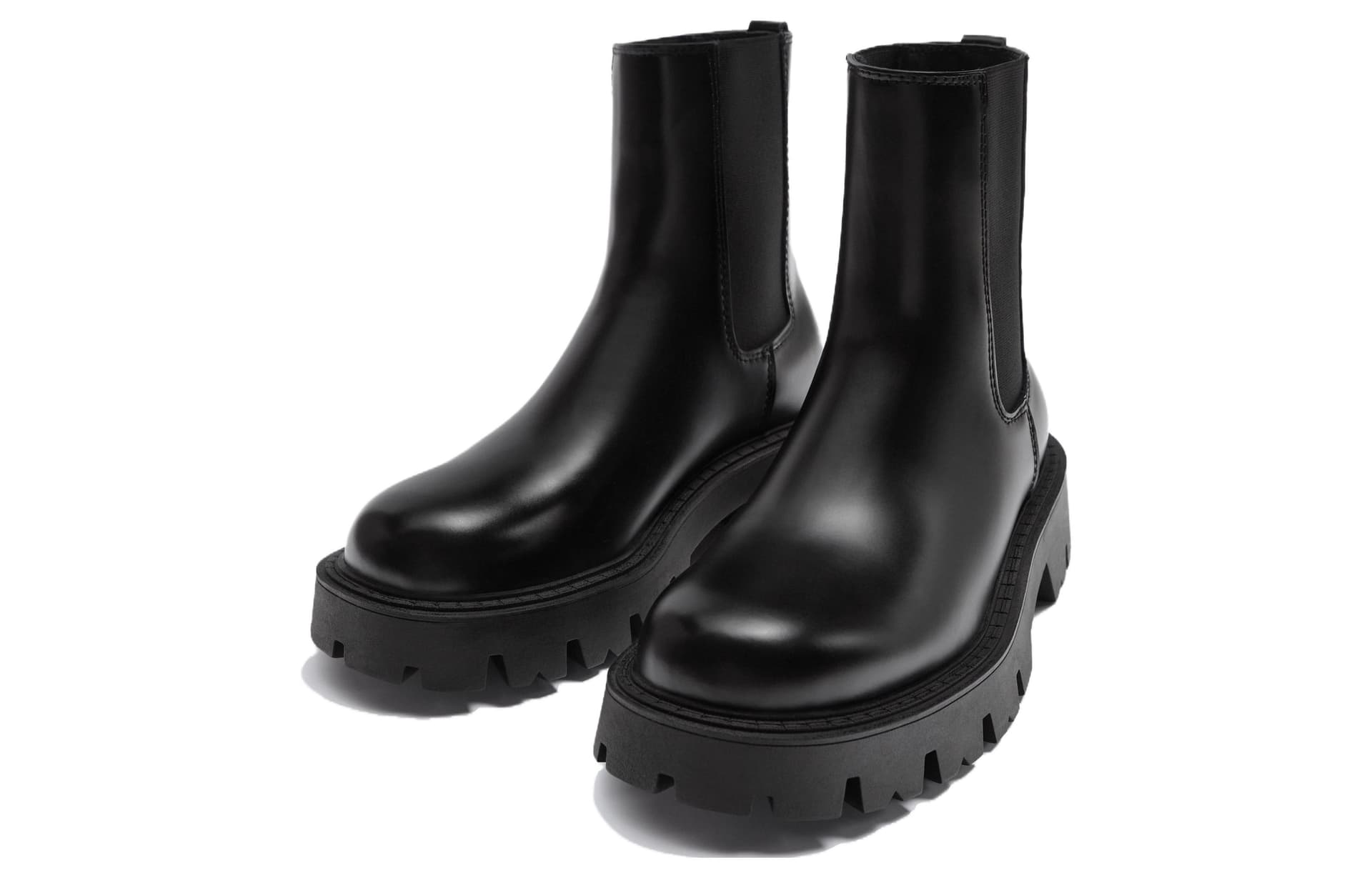 Ботинки челси ZARA Chelsea Boots Black - изображение 2