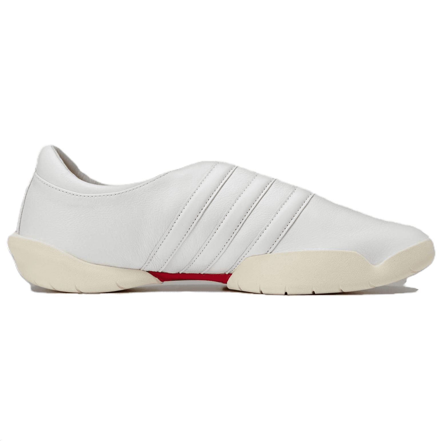 Кроссовки Y-3 Regu Mary Jane 100% кожа Универсальная Логотип Лоу-топы Повседневная обувь Унисекс Белый - изображение 2