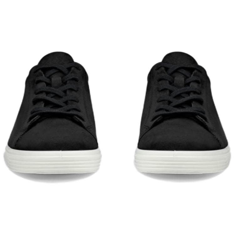 Кроссовки Ecco Classic кожаная обувь для скейтбординга с противоскользящим низким верхом женские черные - изображение 5