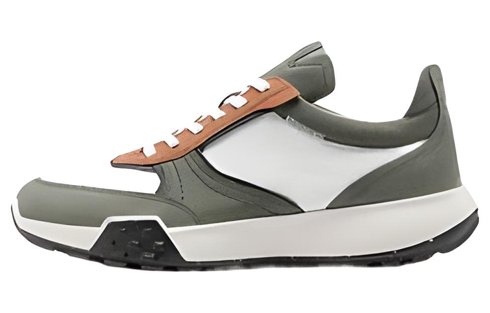 Кроссовки Ecco Retro Comfort Sneaker Olive - изображение 1