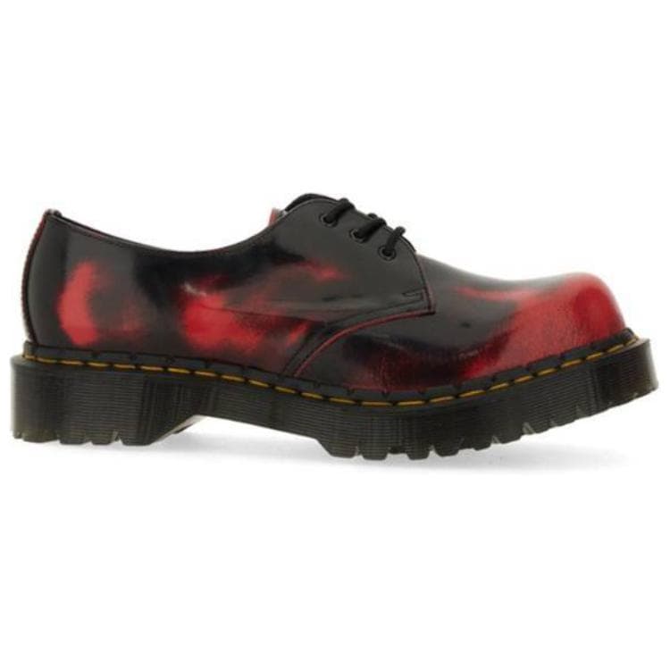 Ботинки Dr.Martens 1461 BEX Rub OFF LU Кожа Повседневная обувь Мужская Черная - изображение 2