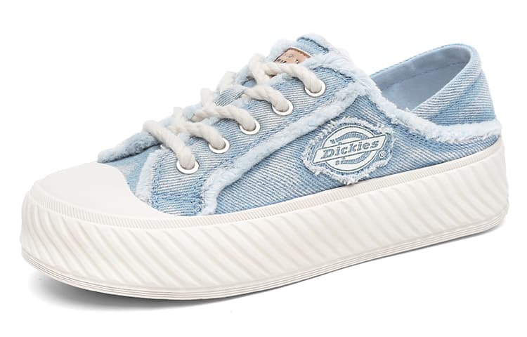 Кеды Dickies Low Top Canvas Унисекс Выстиранный Синий - изображение 2