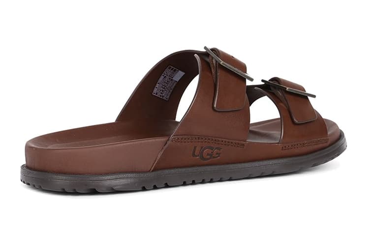 Сандалии UGG Wainscott Buckle Slide Burgundy - изображение 5