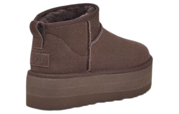 Ботинки зимние UGG Classic Ultra Mini Platform Chocolate - изображение 4