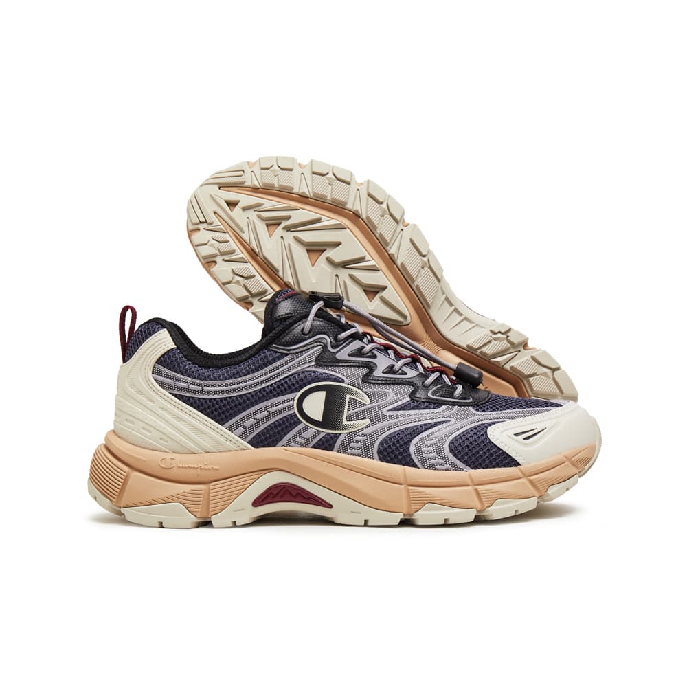 Кроссовки для бега Champion Balance Low Top Беговые кроссовки Мужской Junke Синий Пемзовый Серый - изображение 4