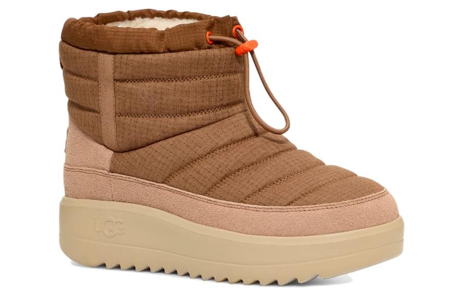 Сапоги UGG Short Boots Brown - изображение 3