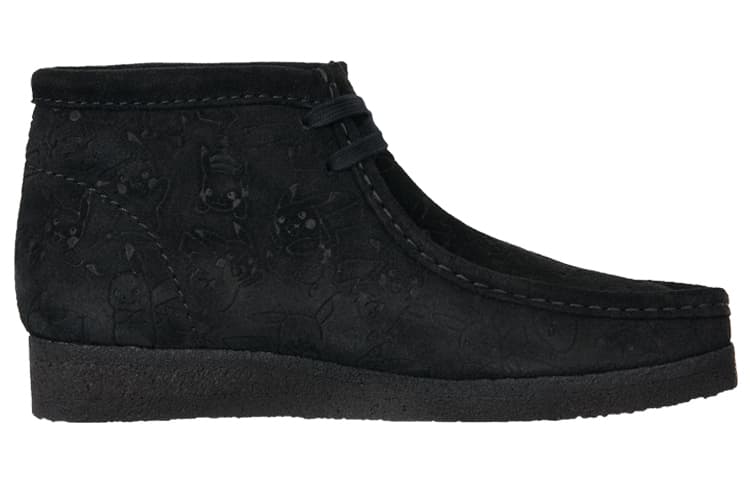 Кроссовки Clarks x Pokemon Suede Casual Shoes Black - изображение 2