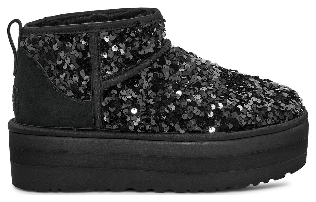 Ботинки зимние UGG Classic Short Black - изображение 2
