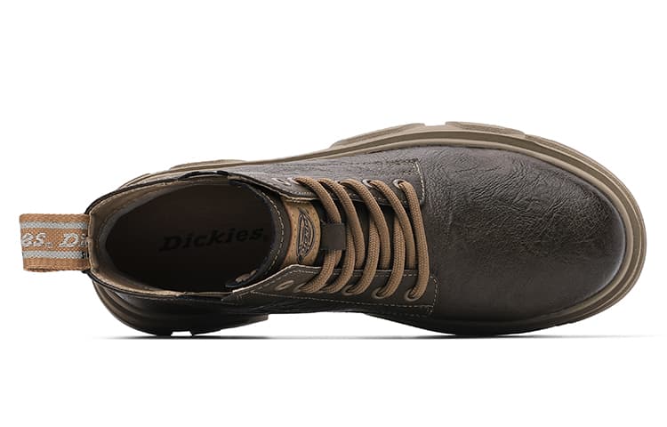 Ботинки уличные Dickies Кожа Антислип Средняя длина Рабочие ботинки Высокий верх Мужской Верблюжий цвет - изображение 3