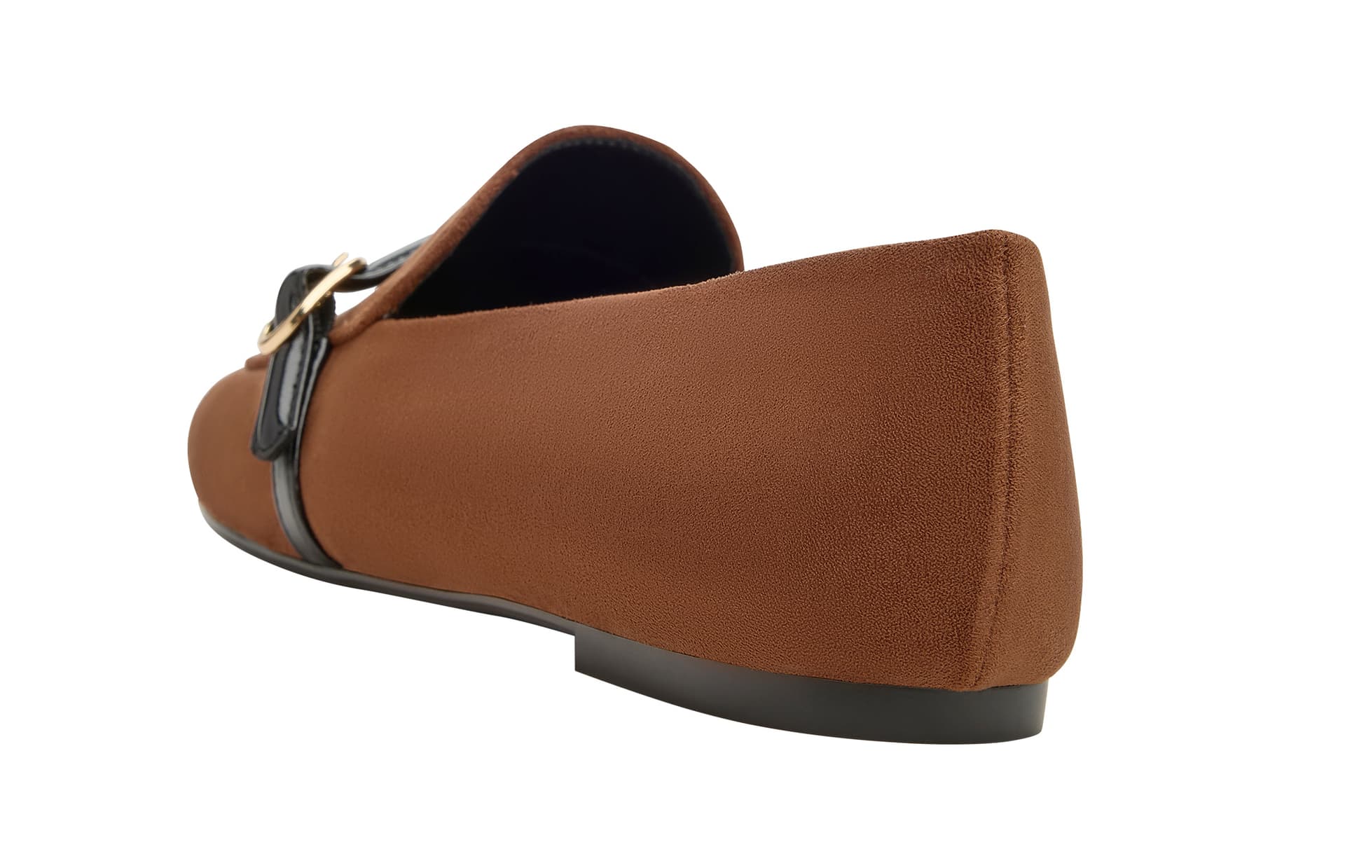 Лоферы CHARLES&KEITH Лоферы из PU ткани с ретро-английским дизайном, тонкой подошвой, круглым носком и декоративной пряжкой 0,8 см женские - изображение 7