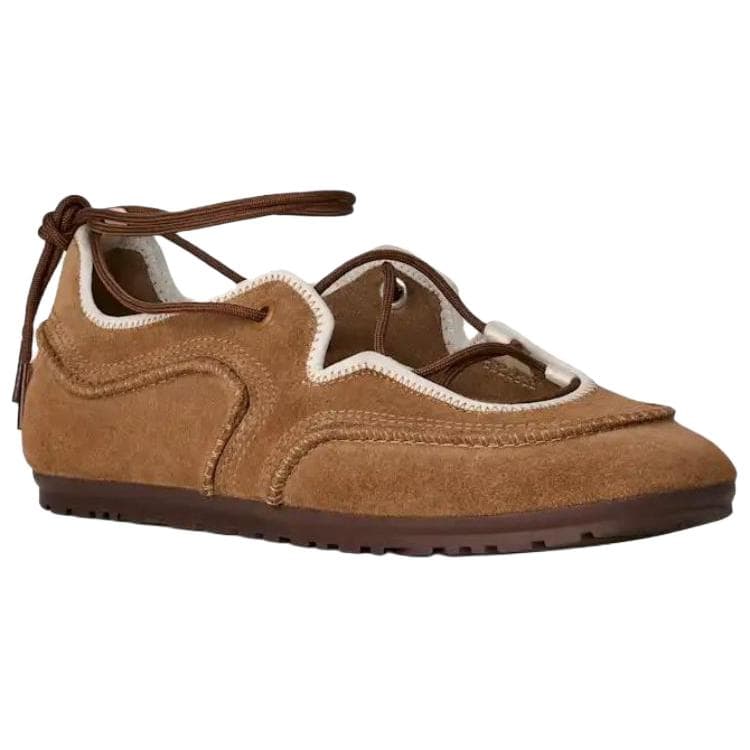 Тапочки UGG Quill Женские повседневные туфли Женские Каштановый - изображение 3