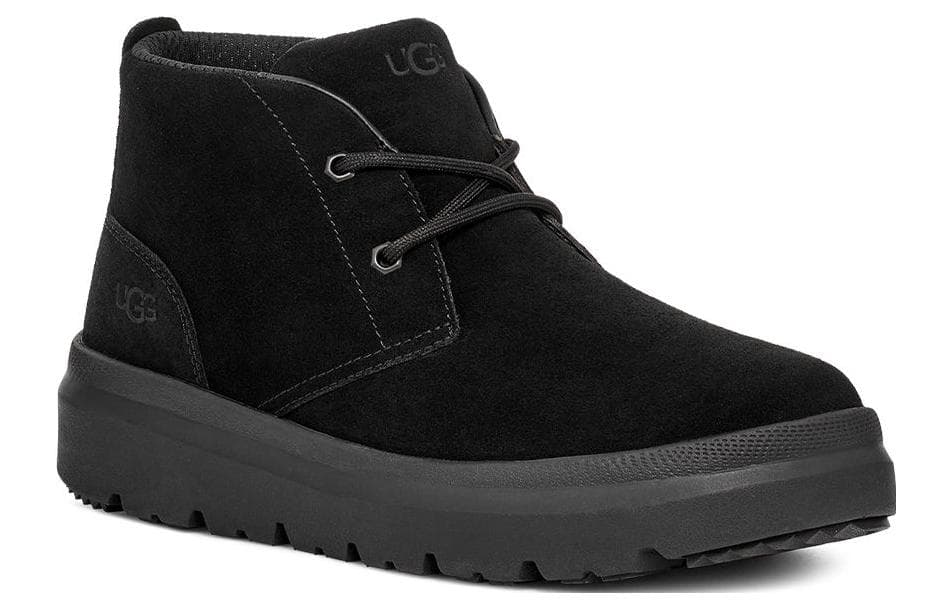 Ботинки зимние UGG Ankle Snow Boots Black - изображение 3
