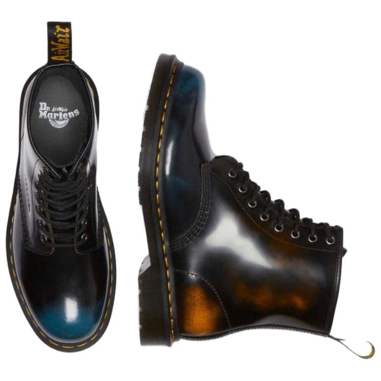 Ботинки Dr.Martens Мужские армейские ботинки из кожи черные - изображение 4