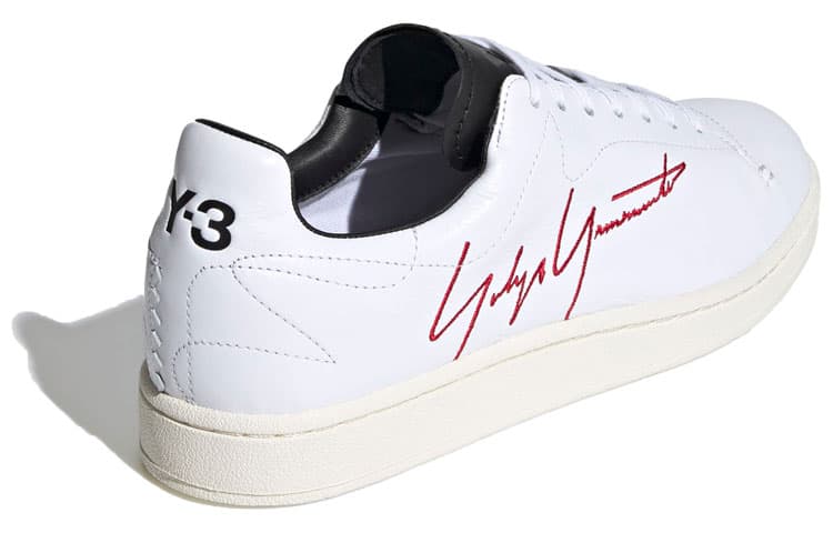 Кроссовки Y-3 Yohji Court White Red - изображение 4