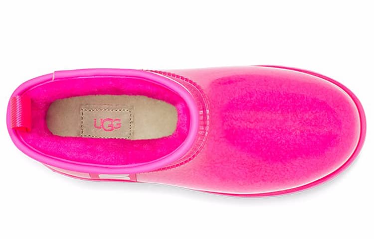 Ботинки зимние UGG Classic Clear Mini Toffee Pink - изображение 4
