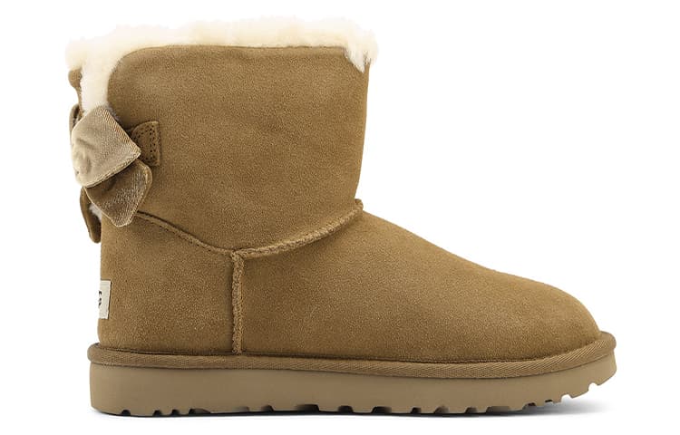 Ботинки зимние UGG Bailey Bow Velvet Ribbon - изображение 2