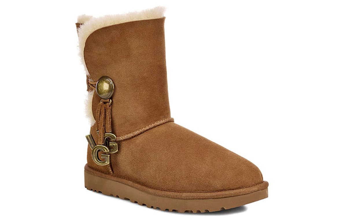 Ботинки зимние UGG Bailey Button - изображение 3