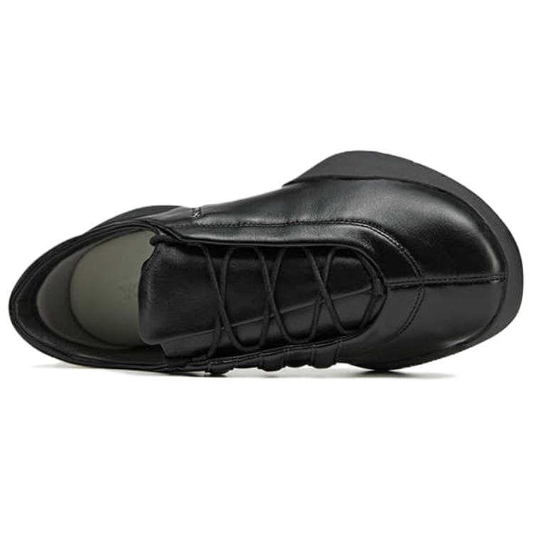 Кроссовки Y-3 Коровья кожа Yohji Yamamoto Модная и удобная Лоу-топы Повседневная обувь Унисекс Черный - изображение 2