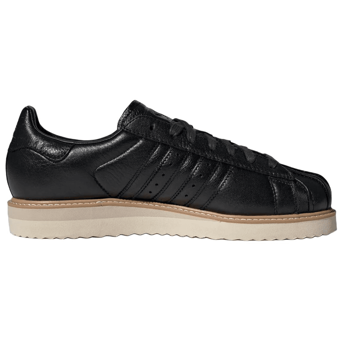 Кроссовки Adidas Originals Superstar lux Low Топ Скейтборд Обувь Унисекс Черный - изображение 2