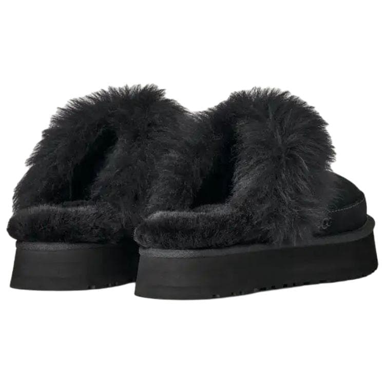 Сандалии UGG ЭВА Устойчивые к истиранию Домашние тапочки Женские Черные - изображение 4