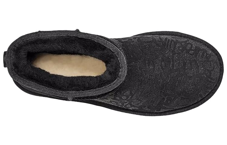 Ботинки зимние UGG CLASSIC MINI Sparkle Graffiti - изображение 4