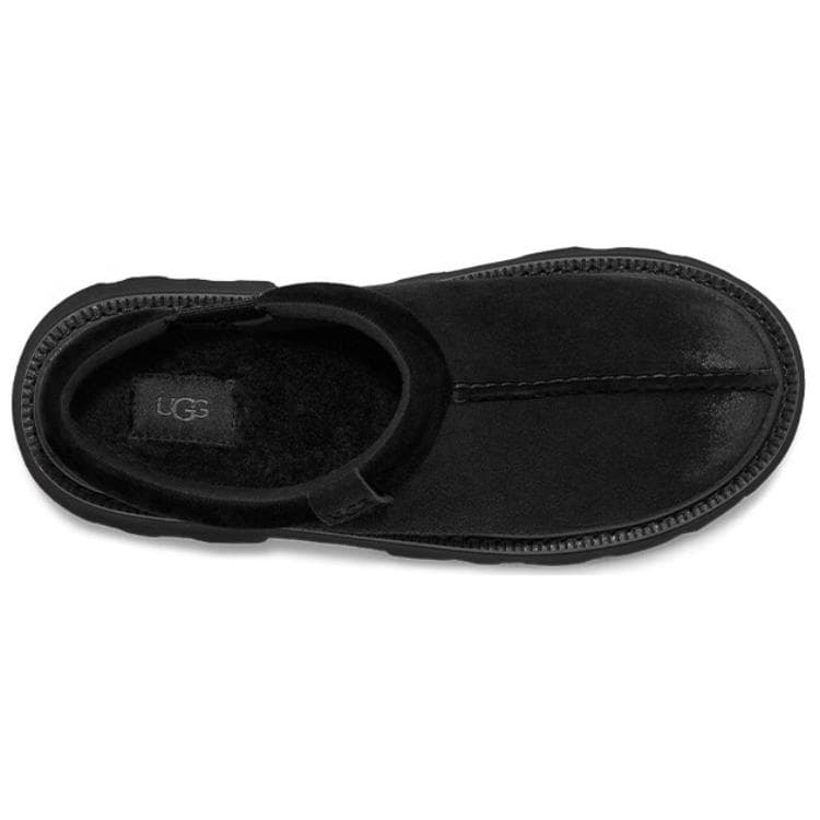 Кроссовки UGG Tasman Lug Спилок Коровья Кожа Низкий Топ Повседневная Обувь Мужская Черная - изображение 4