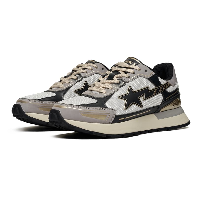 Кроссовки A BATHING APE Низкий топ Повседневная обувь Мужская - изображение 2