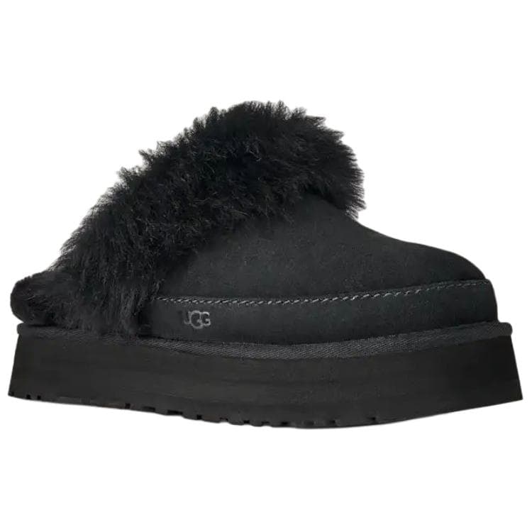 Сандалии UGG ЭВА Устойчивые к истиранию Домашние тапочки Женские Черные - изображение 3