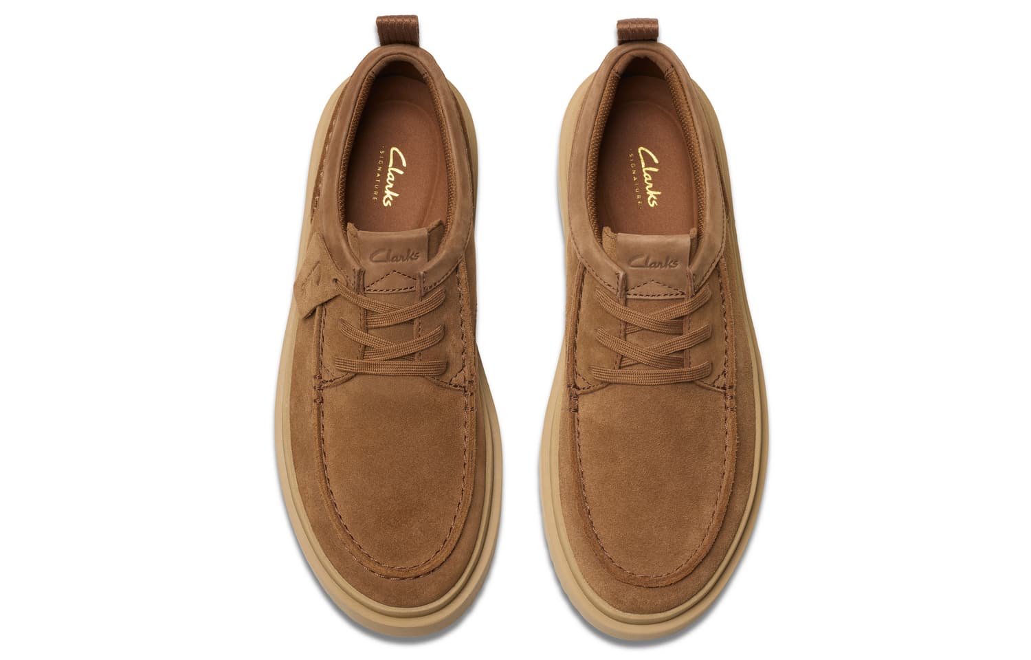 Ботинки Clarks Коровья кожа Повседневная обувь Мужская Темно-коричневый - изображение 3