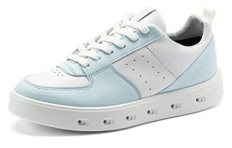 Кроссовки Ecco Classic Low White Blue - изображение 2