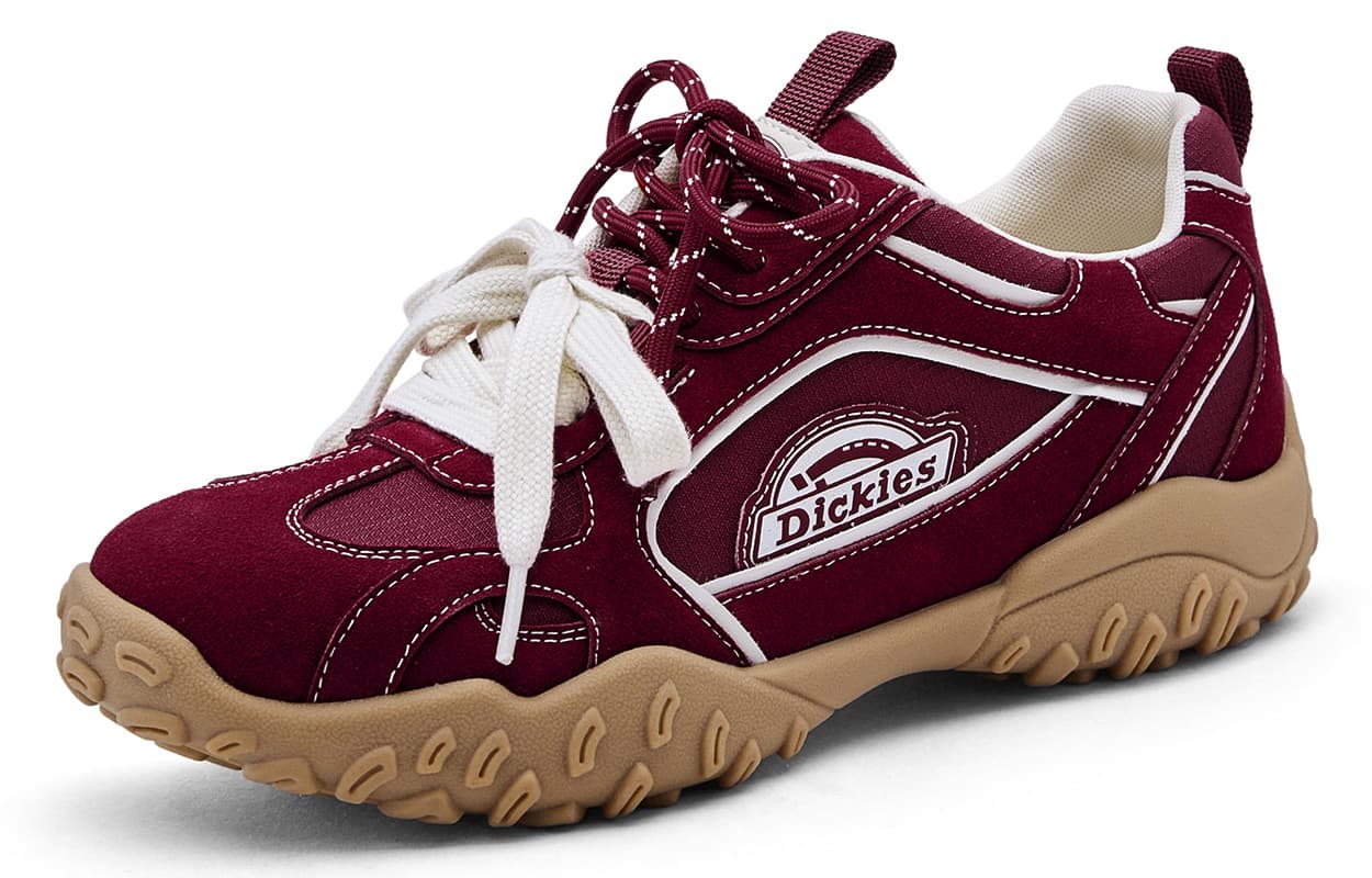 Кроссовки Dickies Износостойкий Низкий Топ Повседневная Обувь Женская Красная - изображение 2